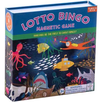 Joc de societate Magnetic Lotto Bingo: Deep Sea - Pentru copii