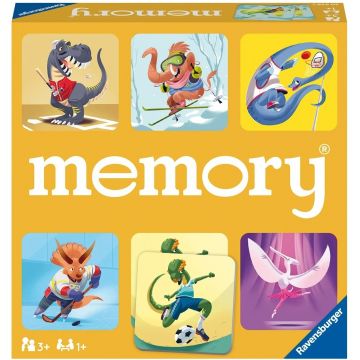 Joc de societate Memory: Dinosaur Sports - Pentru copii