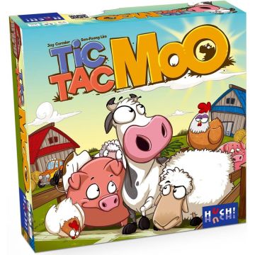 Joc de societate pentru doi Tic Tac Moo - Pentru copii