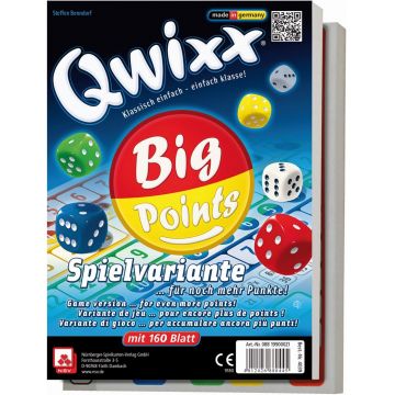 Joc de societate Qwixx: Big Points - Familial