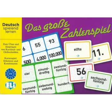 Joc educativ Eli Das große Zahlenspiel (Limba germană)