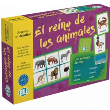 Joc educativ Eli El Reino De Los Animales (Limba spaniolă)