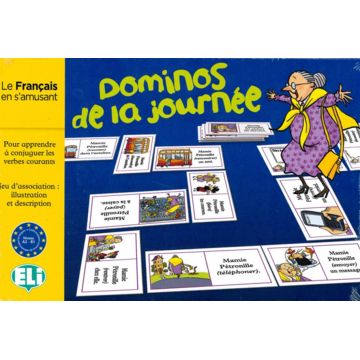 Joc educativ Eli Le Dominos De La Journee - Nouvelle Edition (Limba franceză)
