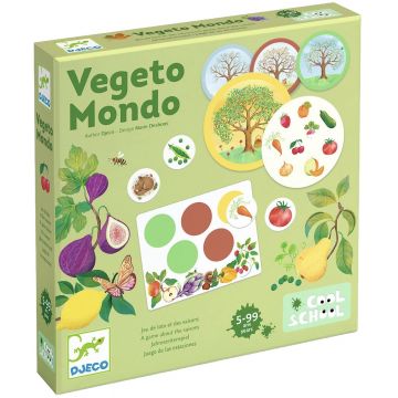 Joc pentru copii Djeco - Lotto, Anotimpuri