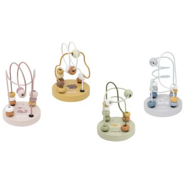 Jucărie din lemn  Viga Toys PolarB - Spirală cu mărgele, sortiment