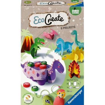 Kit creativ  Ravensburger - EcoCreate Mini Dino