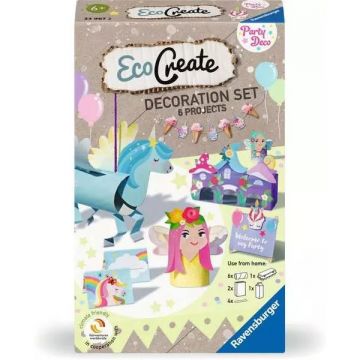 Kit creativ  Ravensburger - EcoCreate Mini, Party Deco
