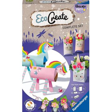 Kit creativ  Ravensburger - EcoCreate Mini, Unic Party