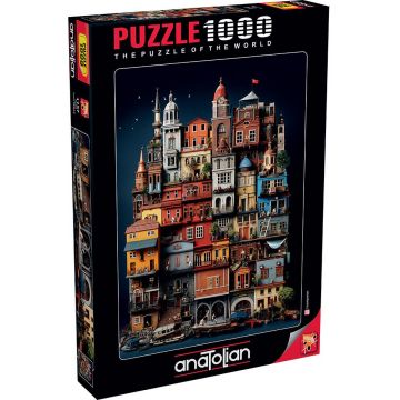 Puzzle Anatolian din 1000 piese - Brad de Crăciun