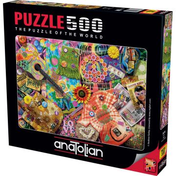 Puzzle Anatolian din 500 piese - 1960 an