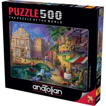 Puzzle  Anatolian din 500 piese - Veneția romantică