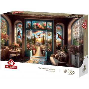 Puzzle Art Puzzle din 500 piese - Drumul spre primăvară