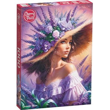 Puzzle Cherry Pazzi din 1000 piese - Muza lavandei