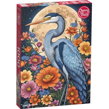 Puzzle Cherry Pazzi din 1000 piese - Serenadă la lumina lunii