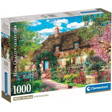 Puzzle Clementoni din 1000 piese - Casă drăguță