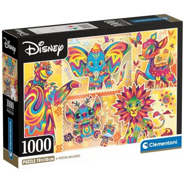 Puzzle Clementoni din 1000 piese - Sărbătoare plină de culoare