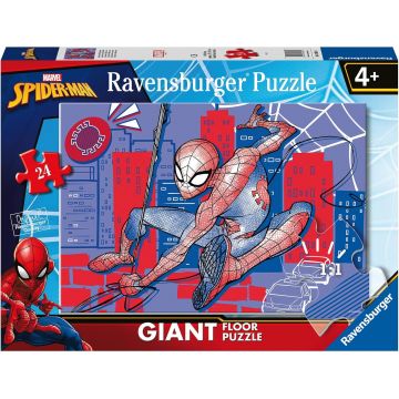 Puzzle de podea Ravensburger din  24 piese - Spiderman