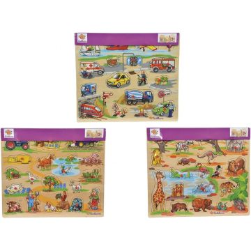 Puzzle din lemn Eichhorn - Sortiment