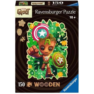 Puzzle din lemn Ravensburger din 150 piese - Groot