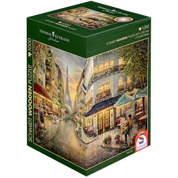 Puzzle din lemn Schmidt din 1000 piese - Paris pitoresc
