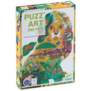 Puzzle Djeco din 350 piese - Leu