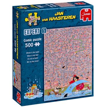 Puzzle Jumbo din 500 piese - Unde este scurgerea?