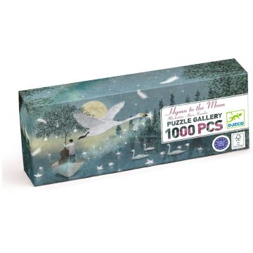 Puzzle panoramic Djeco din 1000 piese - Imnul Lunar