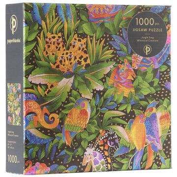 Puzzle Paperblanks din 1000 piese - Cântecul junglei