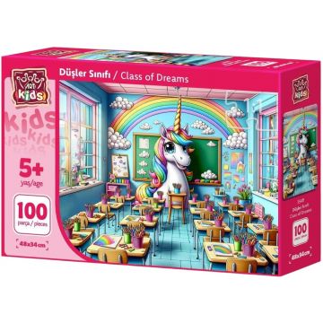 Puzzle pentru copii Art Puzzle din 100 piese - Clasa de vis