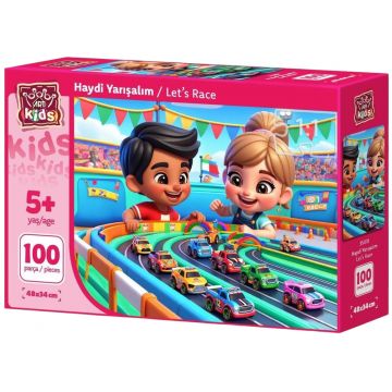 Puzzle pentru copii Art Puzzle din 200 piese - Hai să concurăm