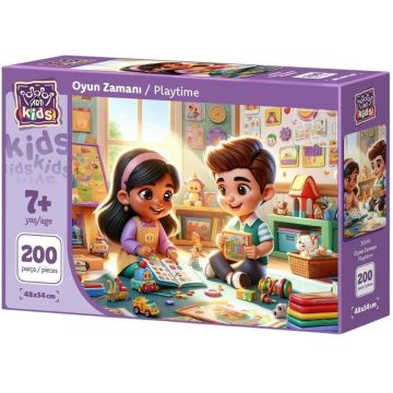 Puzzle pentru copii Art Puzzle din 200 piese - Timp de joacă