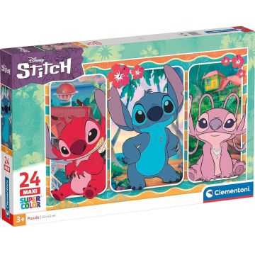 Puzzle pentru copii Clementoni din 24 piese - Stitch