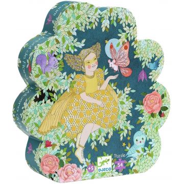 Puzzle pentru copii Djeco - Copacul Florei, 54 piese