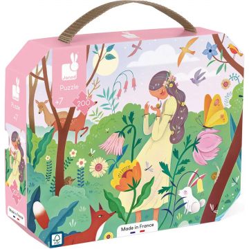 Puzzle pentru copii Janod - Mama Natură, 200 piese