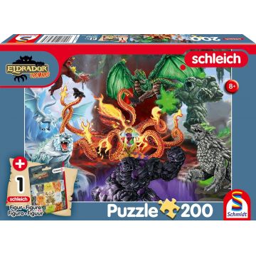 Puzzle pentru copii Schmidt din 200 piese - Creaturi înfricoșătoare