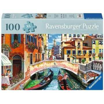 Puzzle Ravensburger din  100 XL piese - Veneția