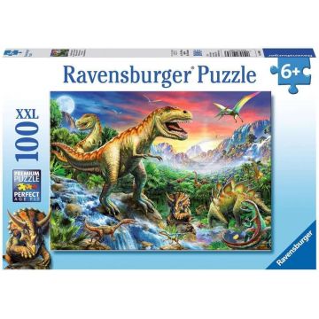 Puzzle Ravensburger din 100 XXL piese - Epoca dinozaurilor