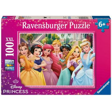 Puzzle Ravensburger din 100 XXL piese - Prințese Disney