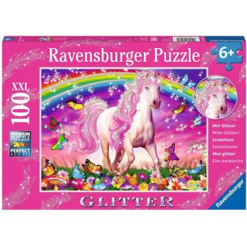 Puzzle  Ravensburger din  100 XXL piese - Un cal de vis