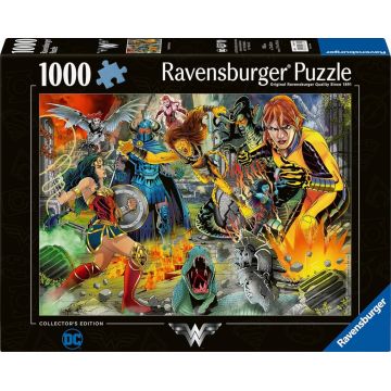 Puzzle Ravensburger din 1000 de piese - Femeia Minune