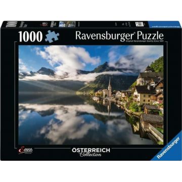 Puzzle Ravensburger din 1000 de piese  - Legendarul Hallstatt