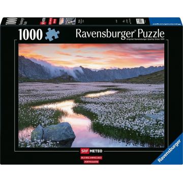 Puzzle Ravensburger din 1000 piese - Atmosfera de dimineață în Ticino