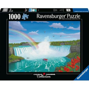Puzzle Ravensburger din  1000 piese - Cascada Niagara