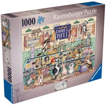 Puzzle Ravensburger din 1000 piese - Delicatesele lui Digby