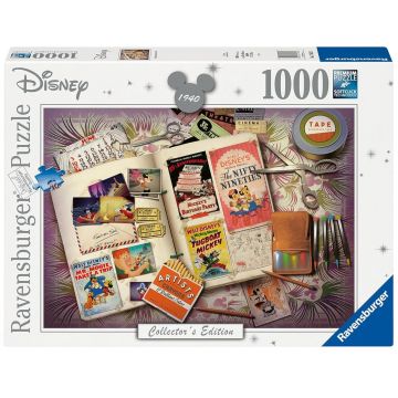Puzzle Ravensburger din 1000 piese - Disney, 1940