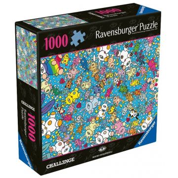Puzzle Ravensburger din 1000 piese - Explozia iepurașilor magici