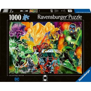 Puzzle Ravensburger din  1000 piese - Lanterna Verde
