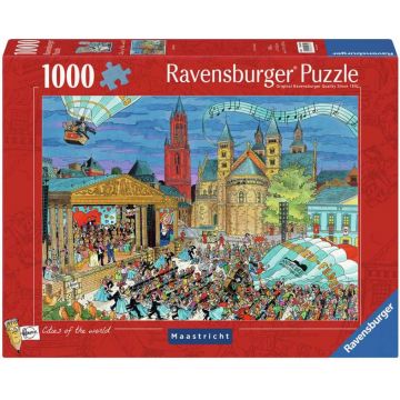 Puzzle Ravensburger din 1000 piese - Maastricht