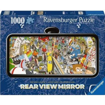 Puzzle Ravensburger din  1000 piese - Mersul cu bicicleta