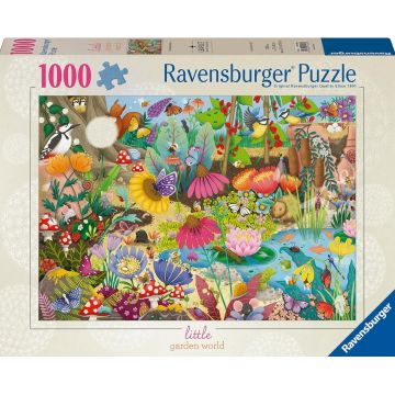 Puzzle Ravensburger din  1000 piese - Mica lume din grădină